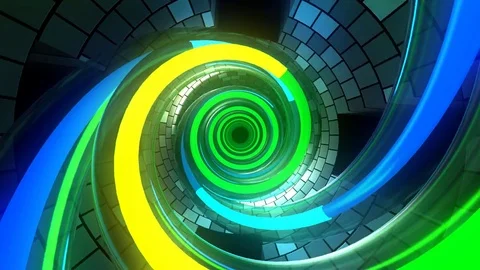 Electric - Seamless VJ Loop Stock Footage 73406041