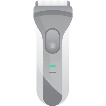 Electric shaver vector icon barber razor isolated Stock Illustration