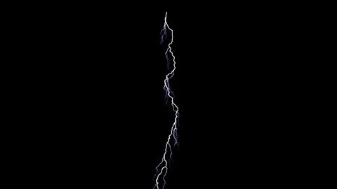 electric shock, electric lightning on bl… | Stock Video | Pond5