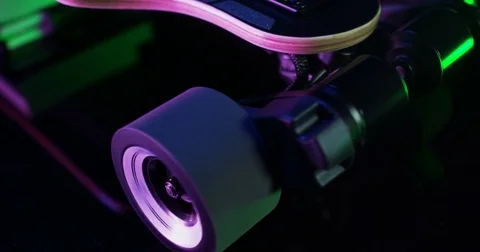 Electric Skateboard 12 Stock Footage 84001838