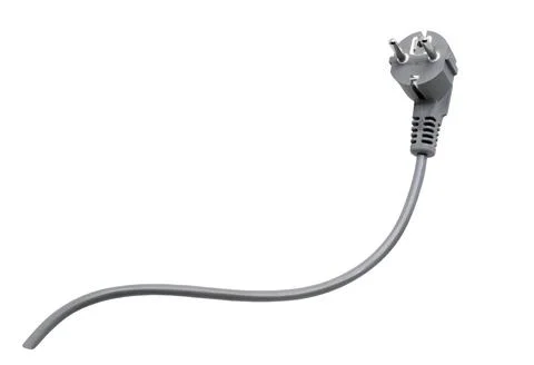 Electric socket, cable Stock Photos