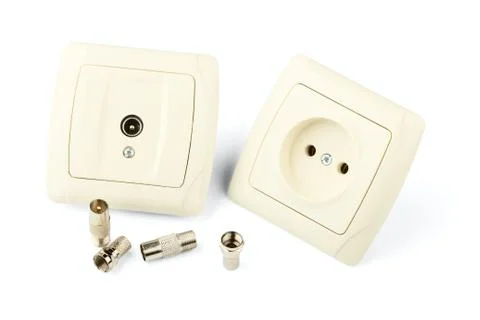 Electric socket Stock Photos