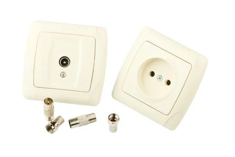 Electric socket Stock-Fotos