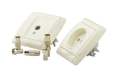 Electric socket Stock Photos