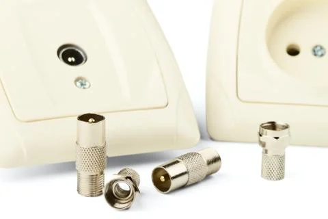 Electric socket Stock Photos