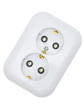 Electric socket. Stock Photos