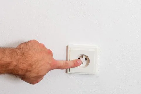 Electric socket Stock Photos