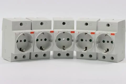 Electric socket. Stock Photos