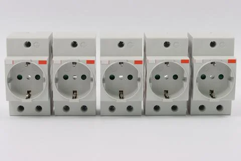 Electric socket. Stock Photos