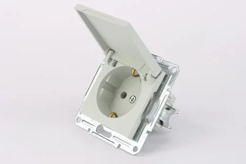 Electric socket. Stock Photos