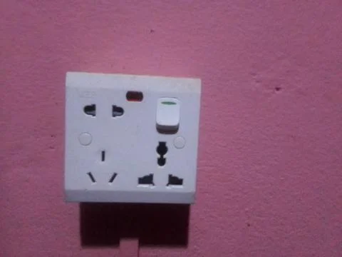 An Electric Socket 스톡 사진