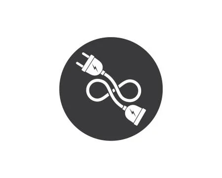 Electric socket plug vector,illustration Stock Illustration