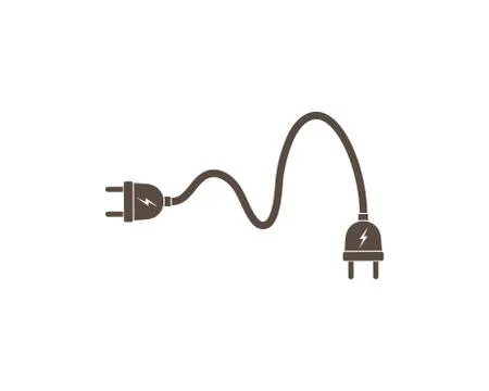 Electric socket plug vector,illustration Stock Illustration