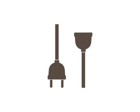 Electric socket plug vector,illustration 스톡 일러스트