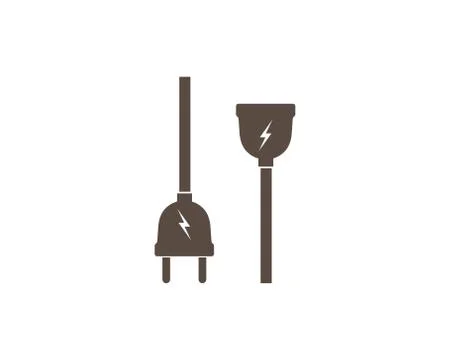 Electric socket plug vector,illustration 스톡 일러스트
