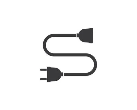 Electric socket plug vector,illustration Stock Illustration