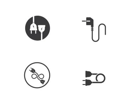 Electric socket plug vector,illustration 스톡 일러스트