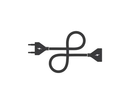 Electric socket plug vector,illustration 스톡 일러스트