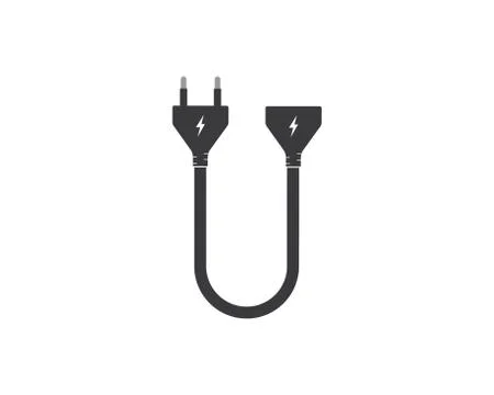 Electric socket plug vector,illustration Stock Illustration
