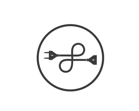 Electric socket plug vector,illustration 스톡 일러스트