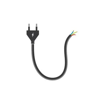 Electric socket plug vector,illustration Stock Illustration