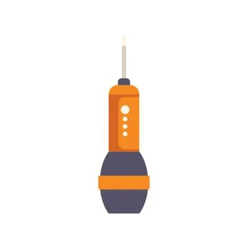 Electric soldering iron for modern electronics repairing Stock Illustration