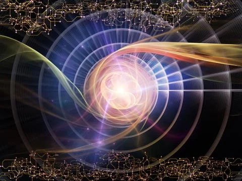Electric Storm 스톡 일러스트