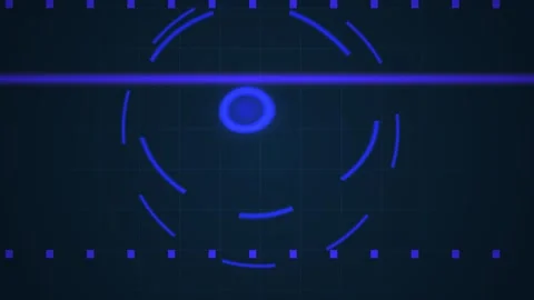 Electric stove with blue light. Stock Footage 340015511