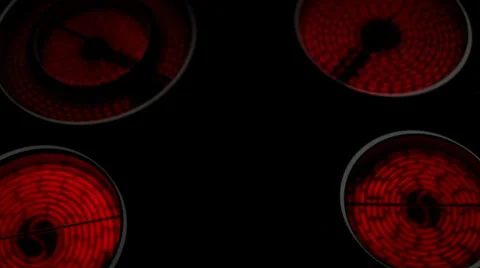 Electric stove Stock Footage 27893907