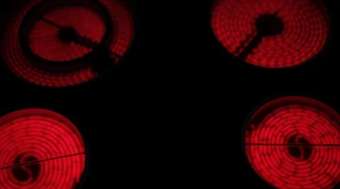 Electric stove Stock Footage 27894089