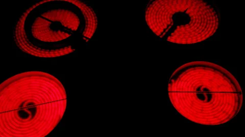 Electric stove Stock Footage 27894327