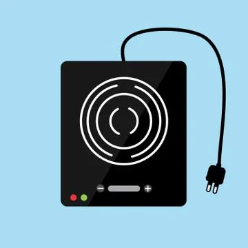 Electric stove  vector design. Stock Illustration