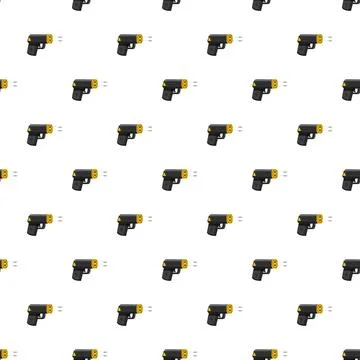 Electric stun device pattern for security defense concept Stock-Illustration