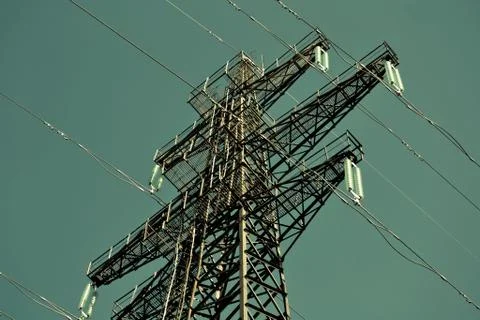 Electric substation Stock Photos