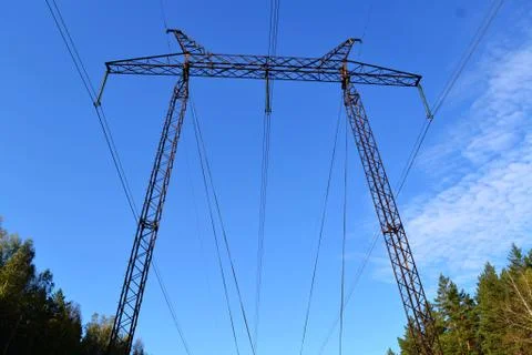 Electric substation Stock Photos