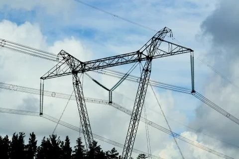 Electric substation Stock Photos