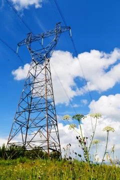 Electric substation Stock Photos
