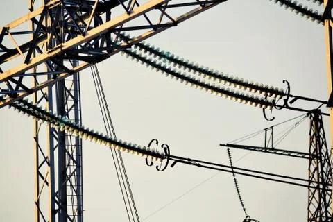 Electric substation Stock Photos