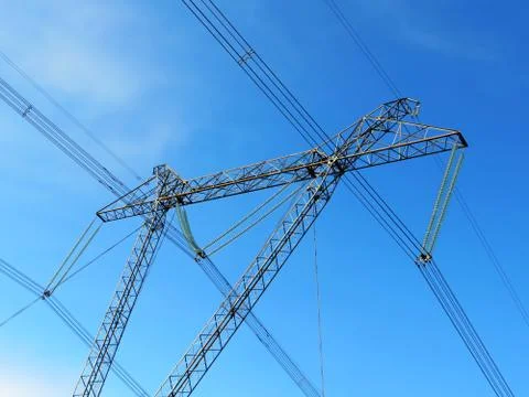Electric substation Stock Photos