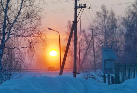 Electric substation Stock Photos