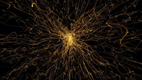 Electric sun motion background loop Video stock 75968517