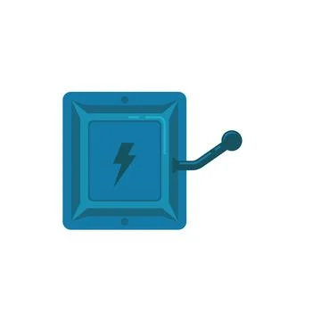 Electric switch cartoon  vector icon element    design Illustrazione stock