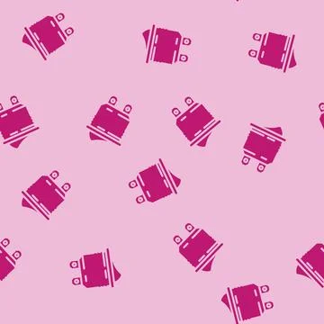 Electric switch electrical engineer glyph vector seamless pattern イラスト素材