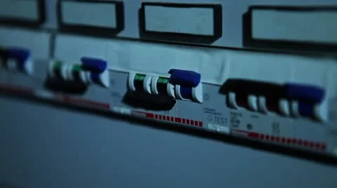 Electric switch Stock Footage 20619023