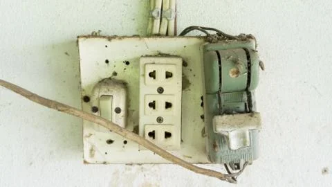 Electric switch Stock Photos