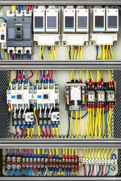 Electric switchboard Stock Photos