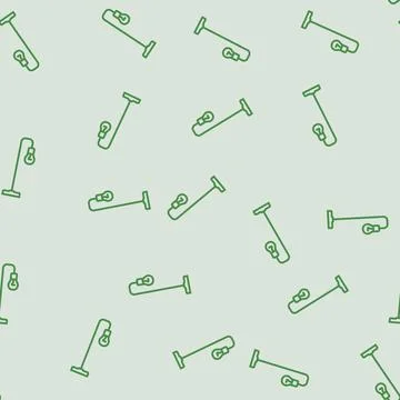 Electric table lamp line seamless pattern 스톡 일러스트