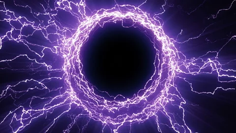 Electric tesla coil Stock-Footage 95939456