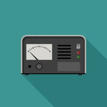 Electric tester icon Stock Illustration