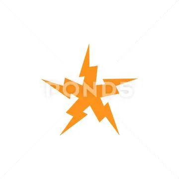 Star Logo Template Vector Icon Illustration Power Compass Star Vector, Power,  Compass, Star PNG and Vector with Transparent Background for Free Download